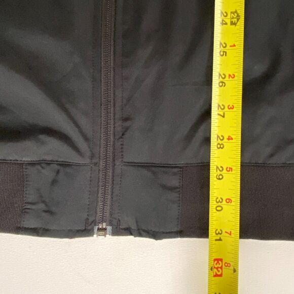 Nike Mens Dri-Fit Jacket Franklin XL Black Windbreaker Zip Coat Basketball - Picture 6 of 10